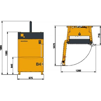 Baler B4 Textile